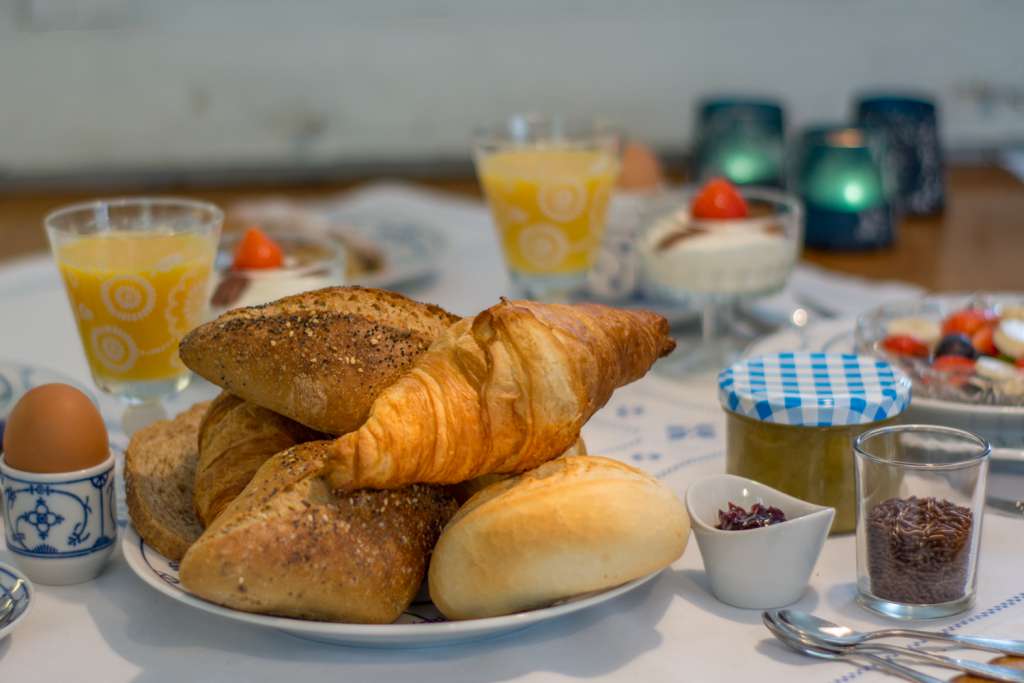 Ontbijtruimte van de B&B